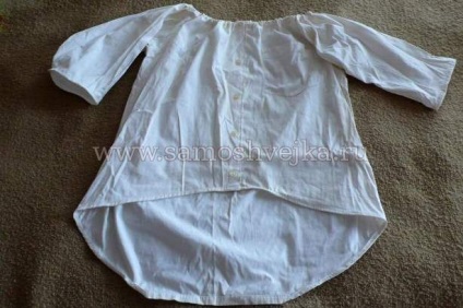 Bluză de vară de la cămașă - mașină de cusut - site pentru cusut și îndrăgostiți