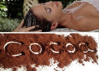 Masti pentru par cu beneficiu de cacao, retete