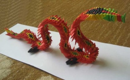 Modul dragonul origami
