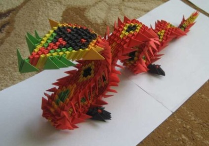 Modul dragonul origami