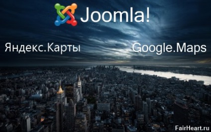 Mowl google și Yandex card joomla