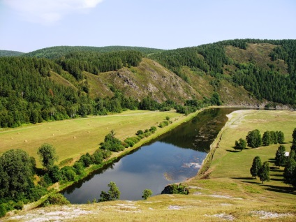 Nemzeti Park - Baskíria - víz - a forrása a szépség és fiatalság