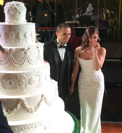 Nina Vasadze în weekendul trecut a sărbătorit magnific nunta ei