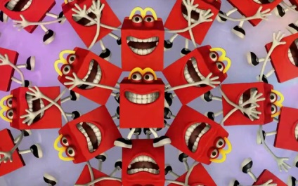 Noul mascot McDonald's îngrozit utilizatorii de internet, la modă Petersburg