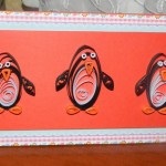 Pinguinii de Anul Nou în tehnica de quilling cu mâinile lor - o clasă de masterat pentru tine!