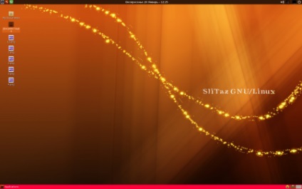 Áttekintés apró SliTaz Linux operációs rendszer