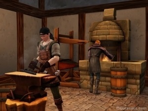 Áttekintés kovács «The Sims Medieval”