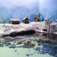 Oceanarium Moszkvában, a bevásárló központ rio