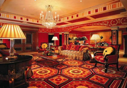Caracteristicile stilului arab al interiorului, luxului și confortului