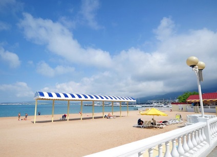 Nyaralás gyerekekkel üdülőhelyén Gelendzhik és Gelendzhik Beach