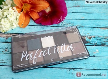 Paleta umbrelor nyx paleta perfecta a filtrului - 