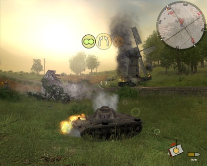 Acțiune de elită Panzer (rezervor de rezervă, dune pe foc) - articole de software