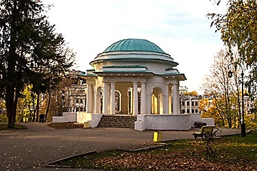 Park rotunda Kirov jellemzői, történelem, fotók