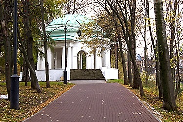 Park rotunda Kirov jellemzői, történelem, fotók