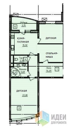 Redesign din 2-ki pajashonki în 3-ku, idei pentru reparații