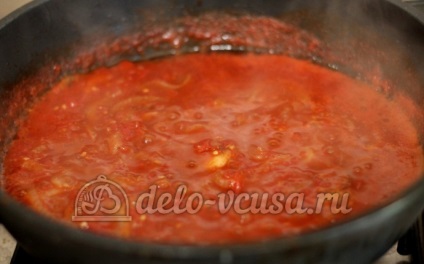 Ardei cu sos de roșii rețetă pas cu pas (9 fotografii)