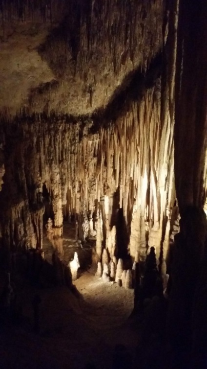 sárkány barlang Mallorca részletes fotó és videó jelentés