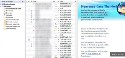 Plugin-uri și suplimente pentru Thunderbird, diverse, womtec