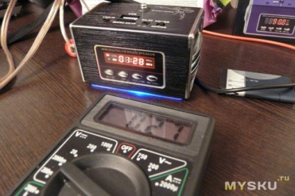 Difuzor stereo mp3 portabil cu radio FM, usb și microsd