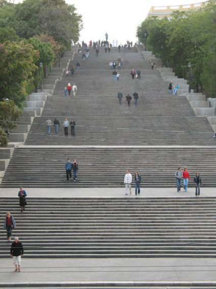 Patyomkin-lépcső, Odessza, Ukrajna leírás, képek, ahol a térképen, hogyan juthat