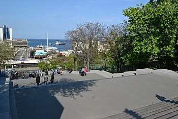 Potemkin lépcső Odessa címet, hogyan lehet eljutni oda, történelem, tények, leírások