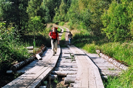 Trekking în jurul insulei Kilpol