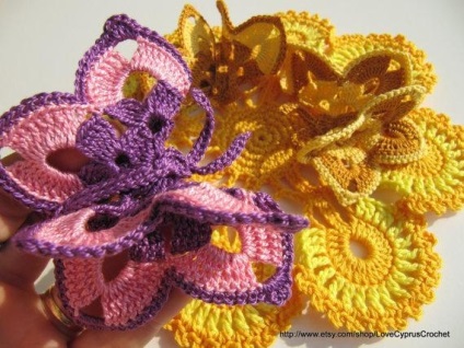 Lucrări de inspirație din regina minunată din Cipru lyubava crochet jurnal al grupului - tricotat de