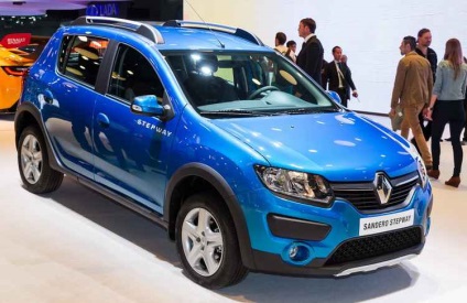 Ремонт Renault Sandero stepvey собствена поддръжка ръце, първото и след това,