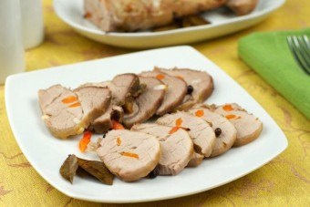 Rețeta de carne de porc umplută cu morcovi