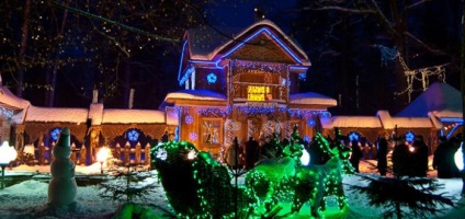 Reședința lui Moș Crăciun în Belovezhskaya Pushcha