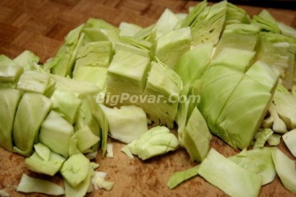 Cézár saláta káposzta recept fotókkal, lépésről lépésre főzés