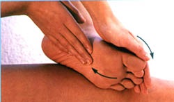 Picioarele de masaj, uleiurile esențiale și aromoterapia