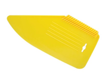 Spatula pentru selectarea tapetului pentru produse pentru acoperirea lichidelor și rulourilor