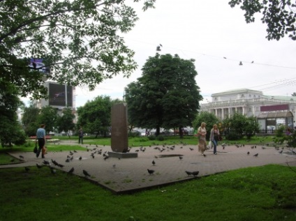 Tér helyén a Sukharev Tower