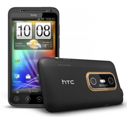 Smartphone htc evo 3d specificații, descriere și recenzii