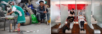 Contraste sociale ale chinezilor săraci și bogați - știri în fotografii