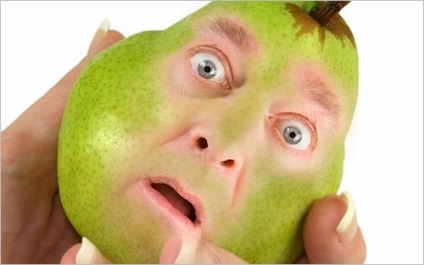Creați un fruct cu o față umană