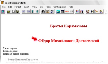 Crearea de cărți fb2 în designerul cărților de ficțiune