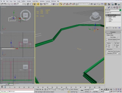 Crearea de plinta sau bagheta in 3d max