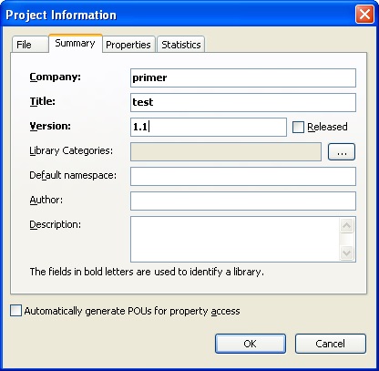 Crearea de biblioteci personalizate în Codesys 3