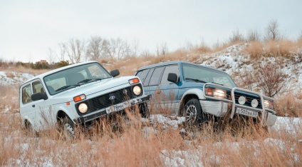 Test comparativ lada 4x4 (fret 4x4 niva) și mitsubishi pajero (Mitsubishi Pajero)