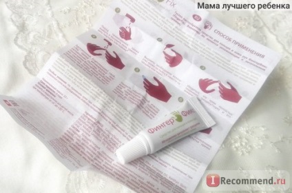 Агентът на кожата на пръстите и ръцете Cosmopharm fingerfiks на (пръст локализиране) - «☁ защити пръстите на ръцете и химикалки в