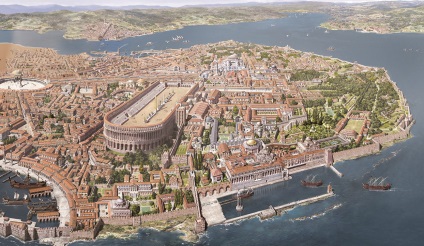 Capitala Imperiului este Constantinopol, clubul bizantin