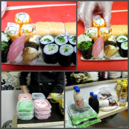 Sushi amator, moscow, vârful, sushi și rulouri
