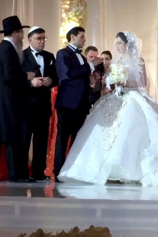 Nunta fiicei proprietarului sbarro nunta de fotografii de Anna Elashvili și David Mardi în Tel Aviv, tatler,