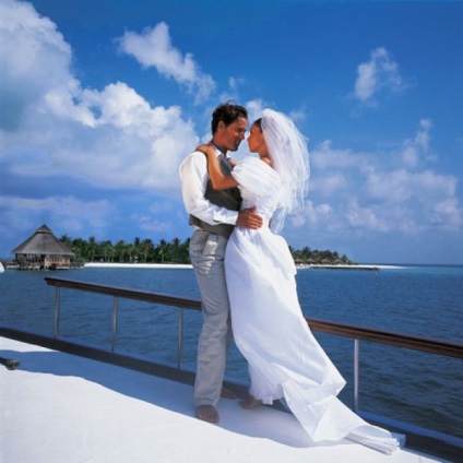 Nunta în organizația Maldive și costul de vacanță