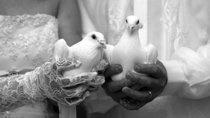 Nunta cu porumbei sau doar o traditie frumoasa