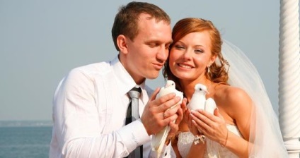 Nunta cu porumbei sau doar o traditie frumoasa