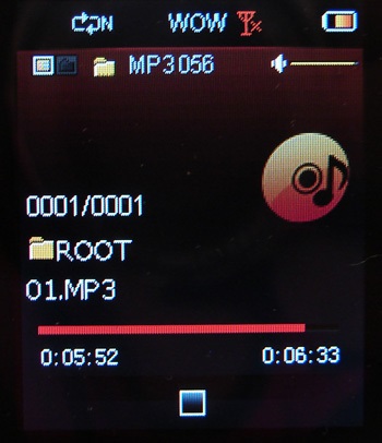 MP3 player test rovermedia aria e06 - recenzii și teste