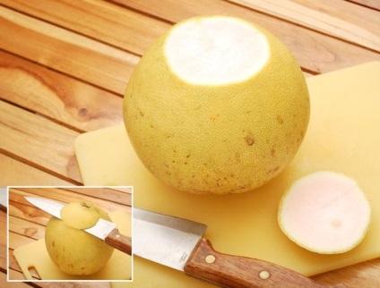 Th, purificați și păstrați pomelo